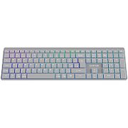 CANYON keyboard HKB-W11 UK/US RGB Dual Mode Wireless White_1