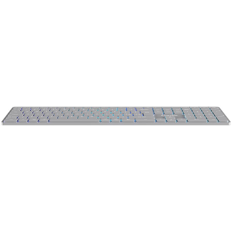 CANYON keyboard HKB-W11 UK/US RGB Dual Mode Wireless White_2