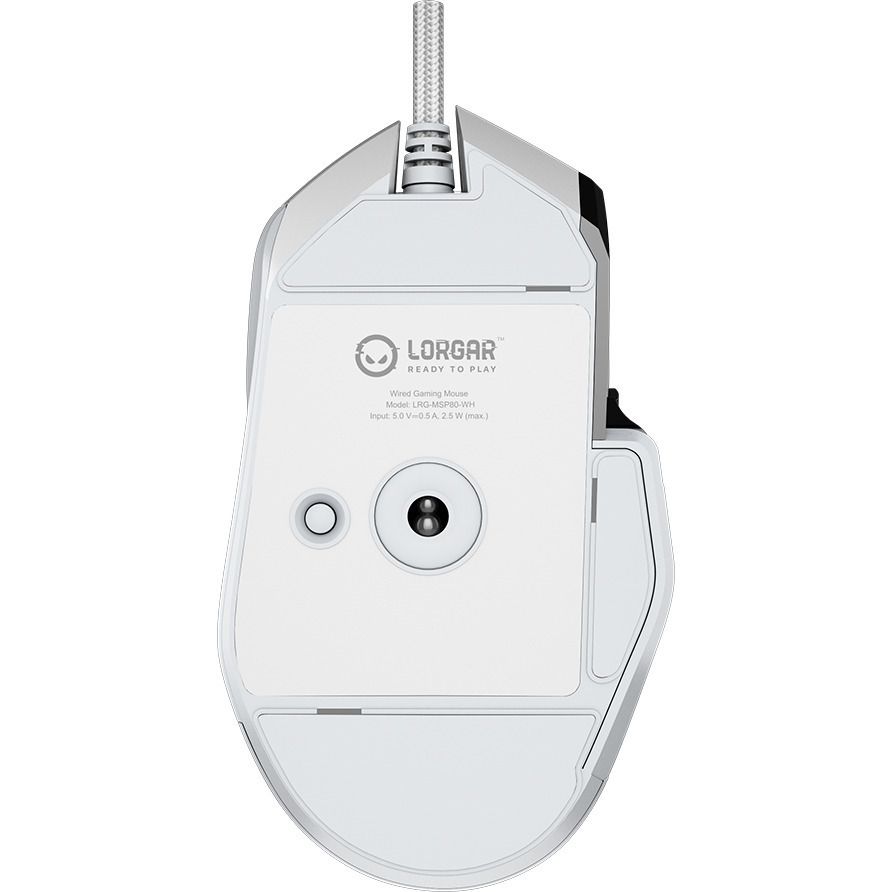 LORGAR MSP80, 8000 Hz Gaming Mouse Pro, White_1