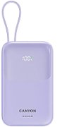 CANYON power bank OnPower 101 built-in cable 10000 mAh PD22.5W Purple_1
