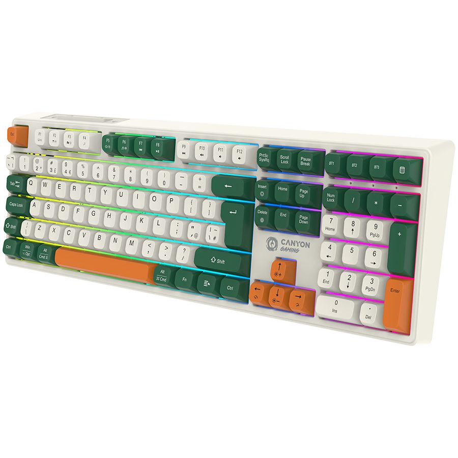 CANYON keyboard Shadder GKW-11 Mech RGB UK/US Wireless White_3