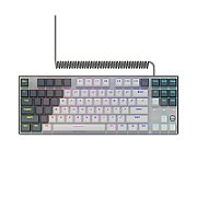 LORGAR Azar 514TKL, Wired RGB mechanical gaming keyboard, white, EN layout_1