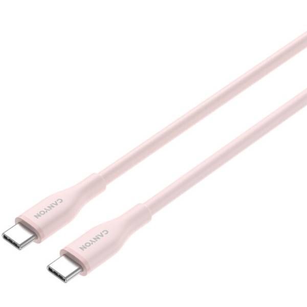 CANYON cable CC60SC10 C-C 60W 1m Silicon Pink Sand_2
