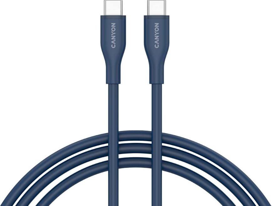 CANYON cable CC60SC10 C-C 60W 1m Silicon Dark blue_1