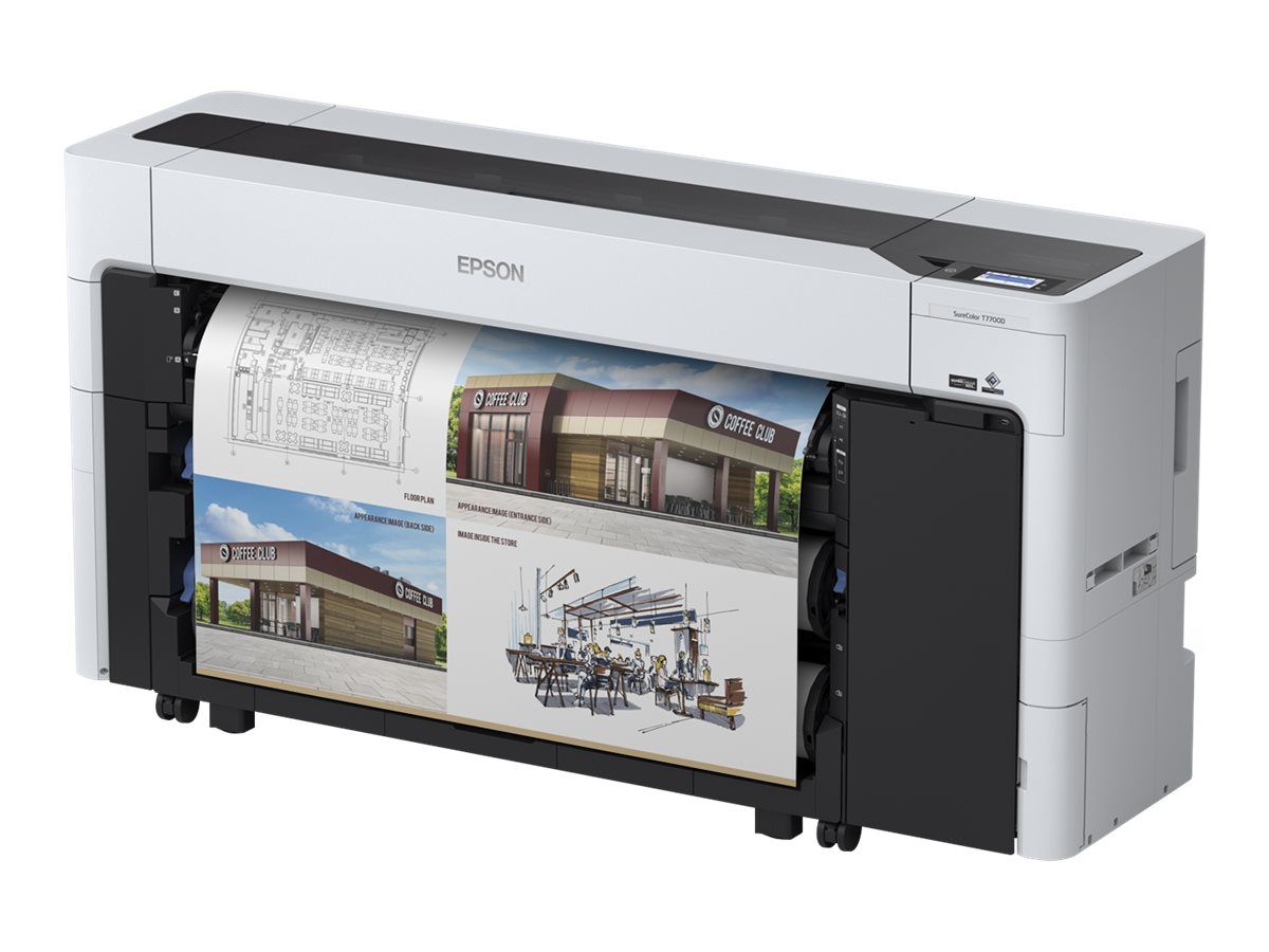 Epson SureColor SC-T7700D imprimante de format mare Wi-Fi Cu jet de cerneală Culoare 1200 x 2400 DPI A2 (420 x 594 mm) Ethernet LAN_1