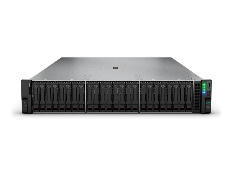 Server HPE ProLiant DL380 Gen11, Rack 2U, Intel Xeon Silver 4410Y (12 C / 24 T, 2.0 GHz - 3.9 GHz, 30 MB cache, 150 W), 1000 W
 [4 buc]Caddy HPE 2.5-inch G11 SFF
 [2 buc]Procesor server Intel Xeon Gold 6530, socket 4677, 32C / 64T, 2.10 - 4.00 GHz, 160 MB cache, 270 W
 [4 buc]RAM DDR5 REG  64GB/PC5600/ECC/Samsung (2Rx4)
 [2 buc]STORAGE ACC HEAT SINK KIT/DL380/DL560 G11 P4881...
 [2 buc]SERVER ACC FAN KIT/HIGH P48820-B21 HPE
 [1 buc]SERVER ACC PSU 1000W HOT PLUG/P03178-B21 HPE
 [1 bu..._22