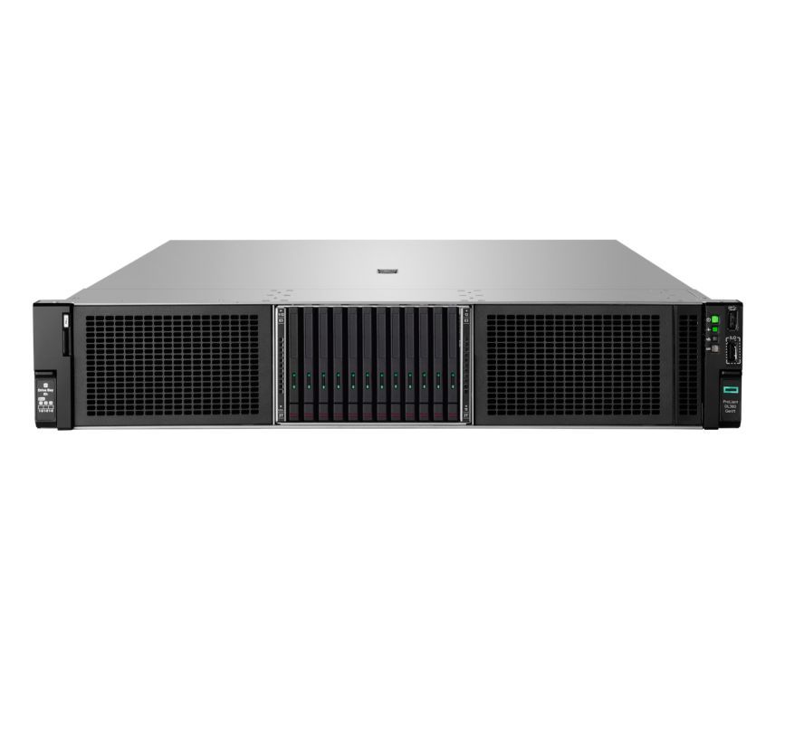 Server HPE ProLiant DL380 Gen11, Rack 2U, Intel Xeon Silver 4410Y (12 C / 24 T, 2.0 GHz - 3.9 GHz, 30 MB cache, 150 W), 1000 W
 [4 buc]Caddy HPE 2.5-inch G11 SFF
 [1 buc]Procesor server Intel Xeon Gold 6530, socket 4677, 32C / 64T, 2.10 - 4.00 GHz, 160 MB cache, 270 W
 [4 buc]RAM DDR5 REG  64GB/PC5600/ECC/Samsung (2Rx4)
 [1 buc]STORAGE ACC HEAT SINK KIT/DL380/DL560 G11 P4881...
 [1 buc]SERVER ACC FAN KIT/HIGH P48820-B21 HPE
 [1 buc]SERVER ACC PSU 1000W HOT PLUG/P03178-B21 HPE
 [1 bu..._21