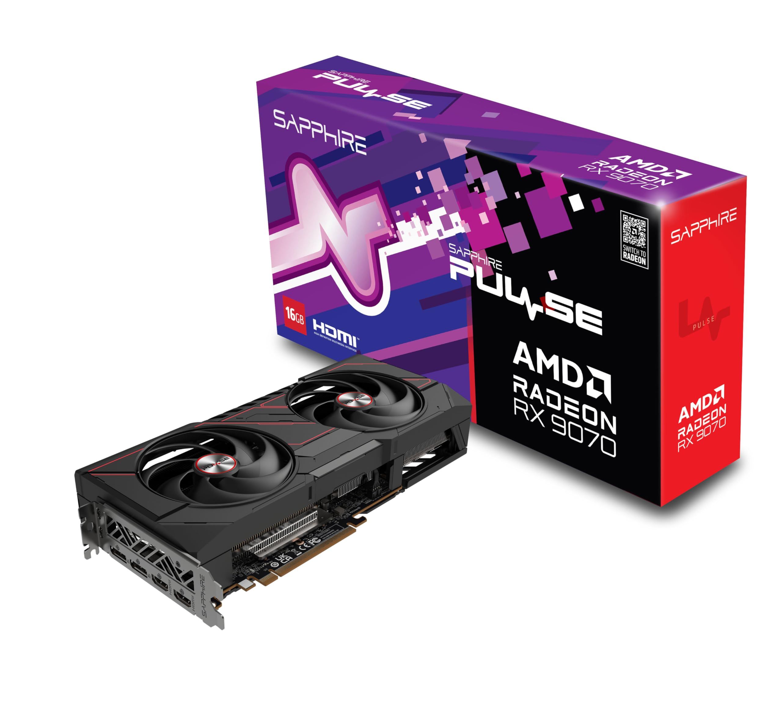 Sapphire VGA 16GB RX9070 PULSE GAMING OC 2xHDMI/2xDP PULSE AMD RADEON RX 9070 GAMING 16GB_1