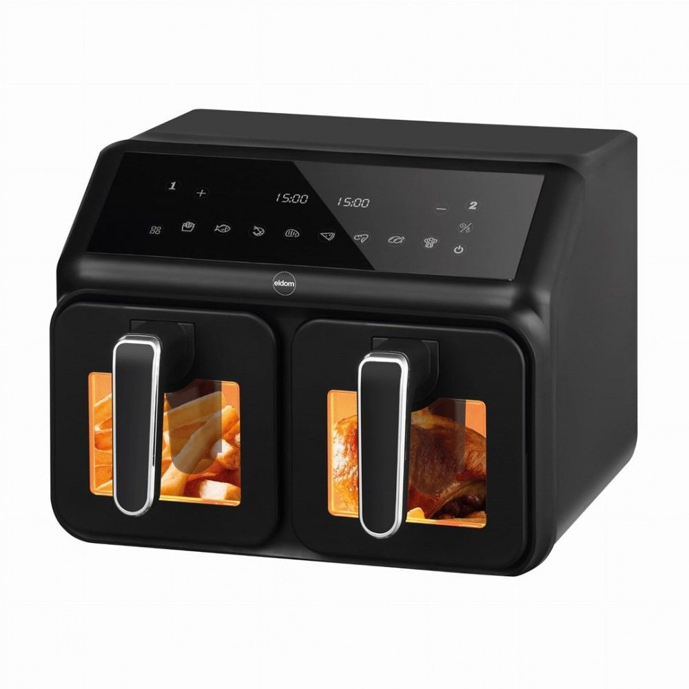 Double fat-free fryer  2200 W  capacity 8 l  LED display_4