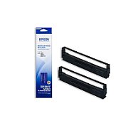 Ribbon Epson S015647, Dualpack, Negru_1