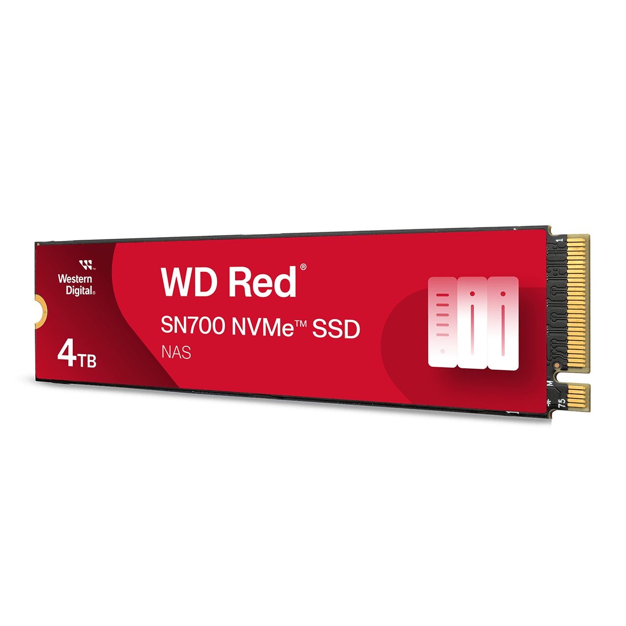 WD Red SSD SN700 NVMe 4TB M.2 2280 PCIe Gen3 8Gb/s internal drive for NAS devices_1