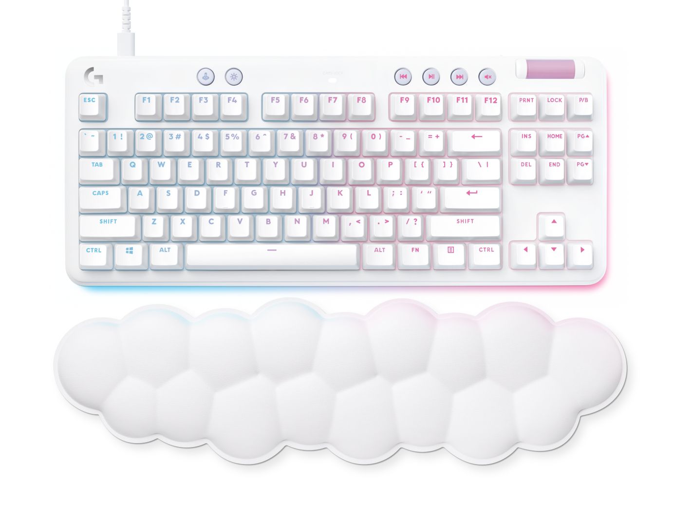 G713 GAMING KEYBOARD - OFF/WHITE - UK - INTNL_2