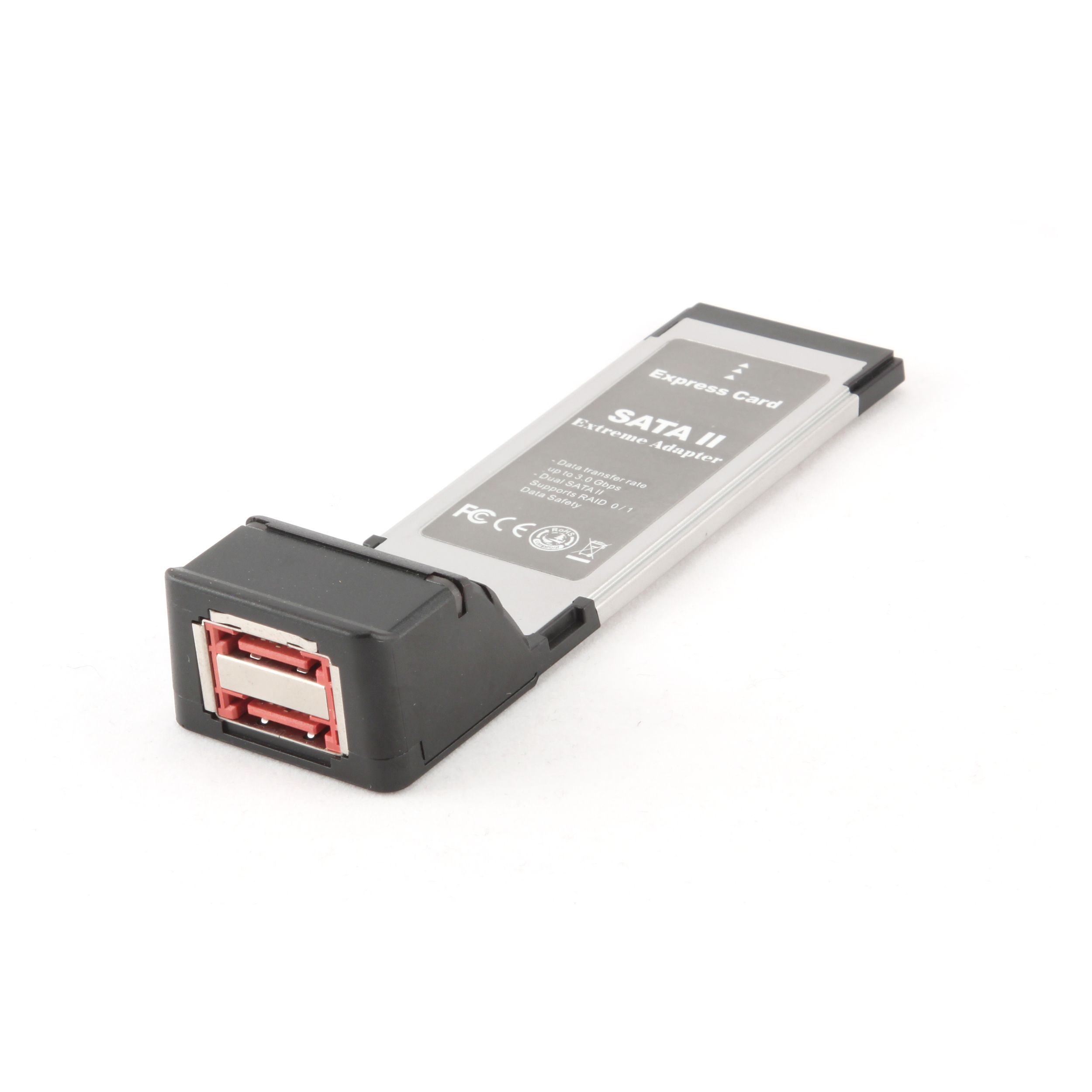 GEMBIRD PCMCIAX-ESATA22 eSATA 2 port Express Card_2