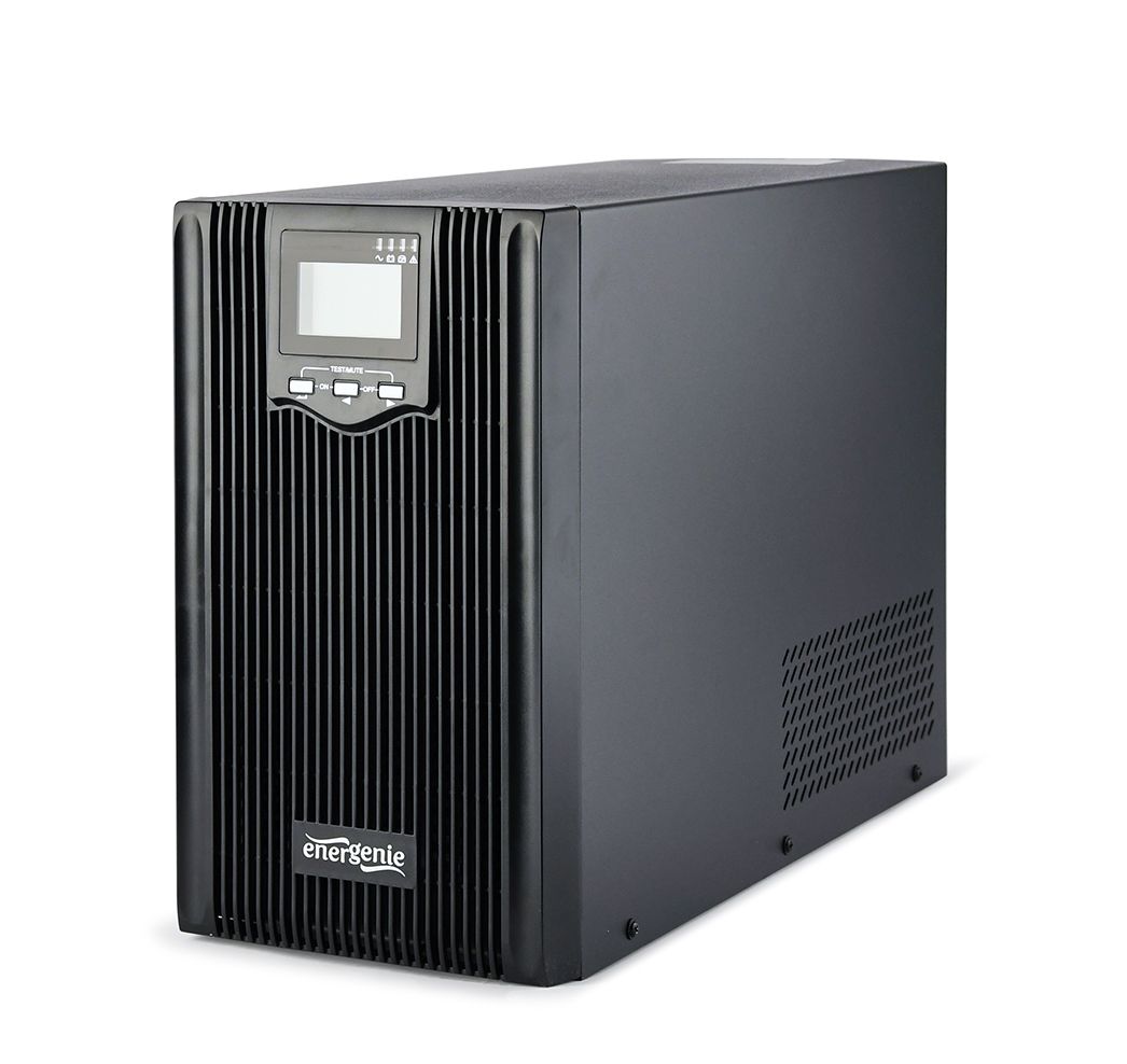 GEMBIRD EG-UPS-PS3000-02 UPS Energenie 3000VA Pure sine 3x Schuko 3x IEC 230V OUT USB-BF LCD Display_1