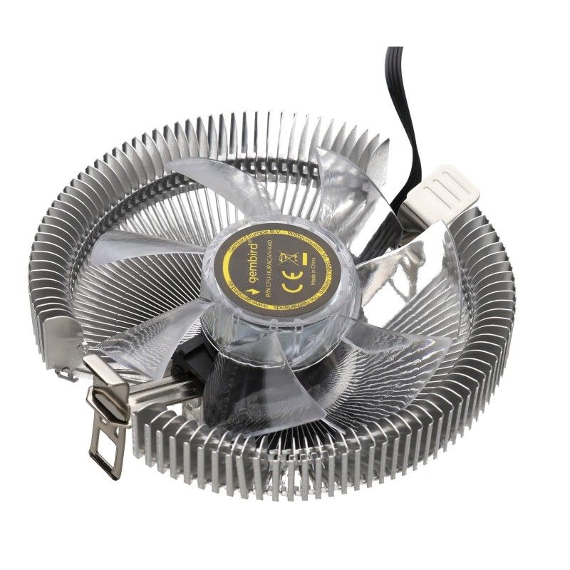 GEMBIRD CPU cooling fan Huracan X40 9 cm 55W blue LED 4 pin_1