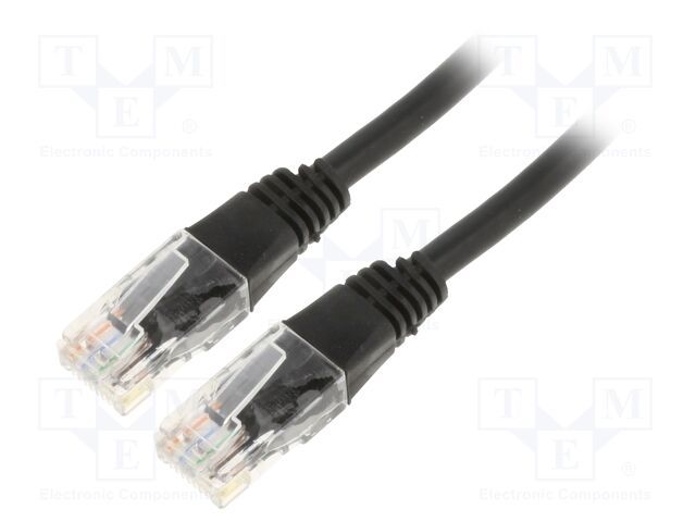 GEMBIRD CAT5e UTP Patch cord black 7.5m_1