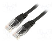 GEMBIRD CAT5e UTP Patch cord black 7.5m_1