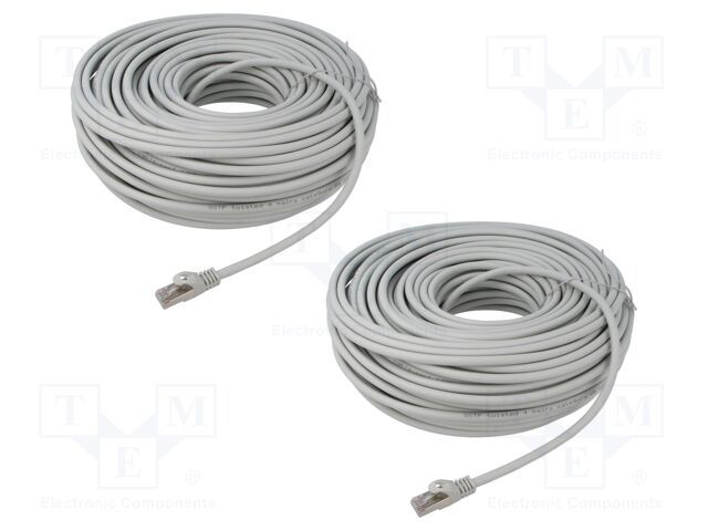 GEMBIRD S/FTP Cat. 6A LSZH patch cord grey 40m_1