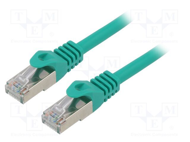 GEMBIRD S/FTP Cat. 6A LSZH patch cord green 15m_1