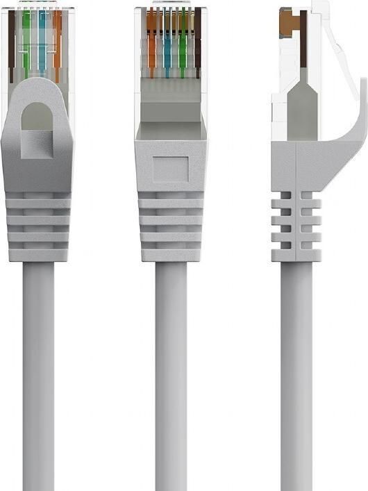 GEMBIRD UTP Cat6 Patch cord 3m pure copper grey_1