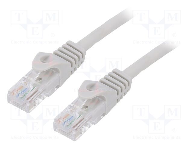 GEMBIRD UTP Cat6 Patch cord 3m pure copper grey_2