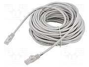 GEMBIRD UTP Cat6 Patch cord 20m pure copper grey_1