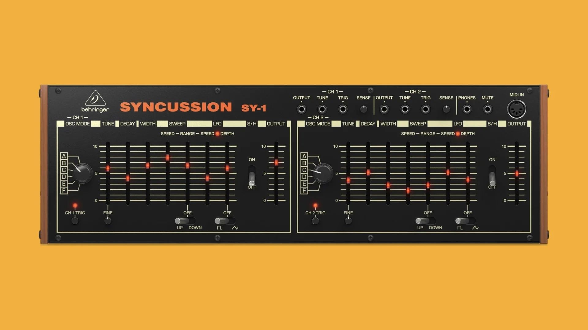Behringer SYNCUSSION SY-1 - Syntezator analogowy_2