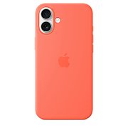 IPHONE 16 PLUS SILICONE CASE/WITH MAGSAFE - TANGERINE_1