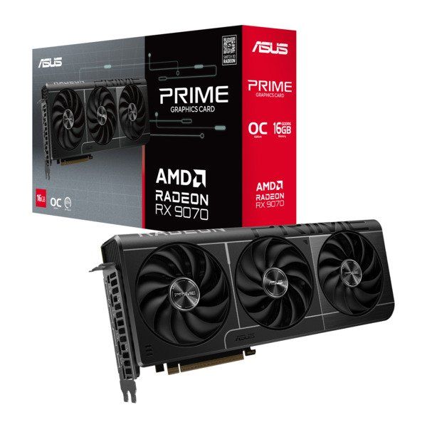 ASUS Prime RX9070 O16G AMD Radeon RX 9070 16 GB GDDR6_1