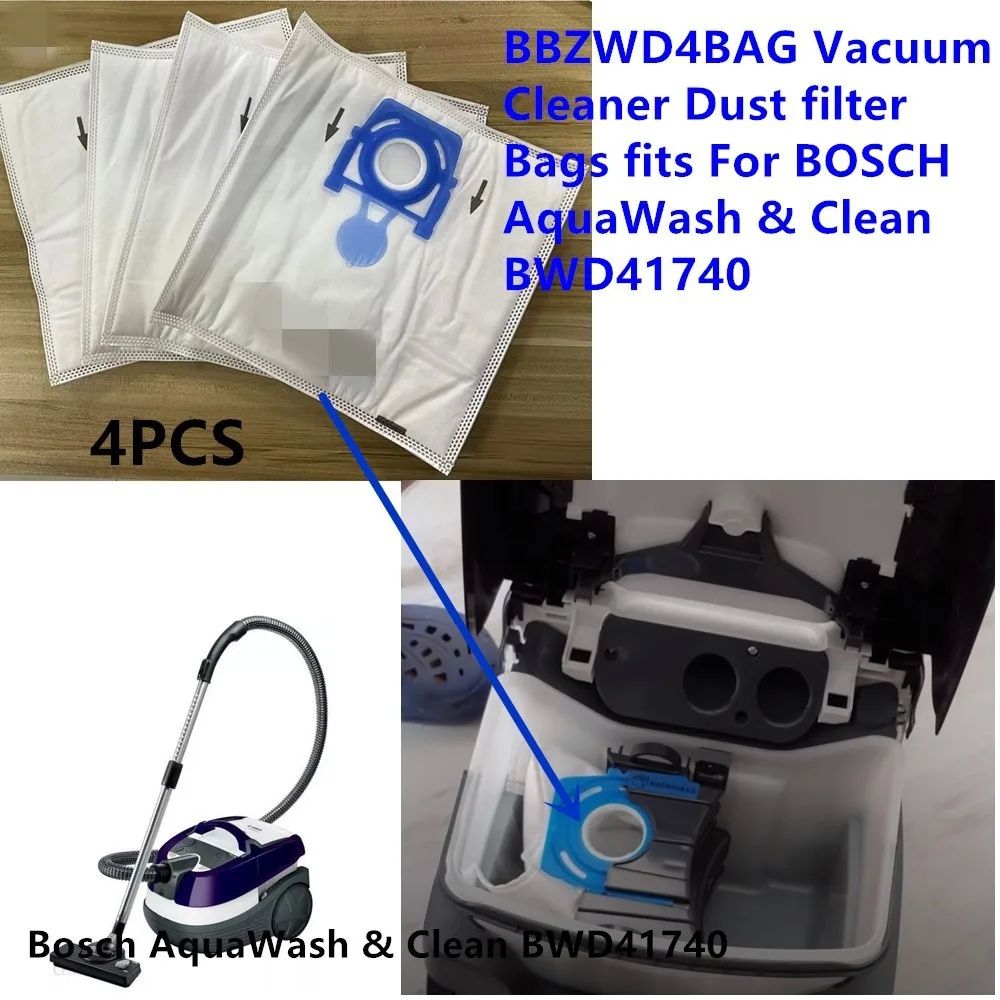 Vacuum Bosch Serie 4 BWD 41740 AquaWash&Clean_1