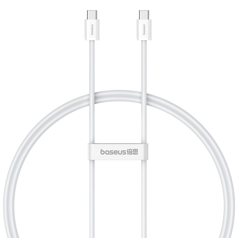 Baseus Superior USB C to USB C data cable 1 m 30 W White_2