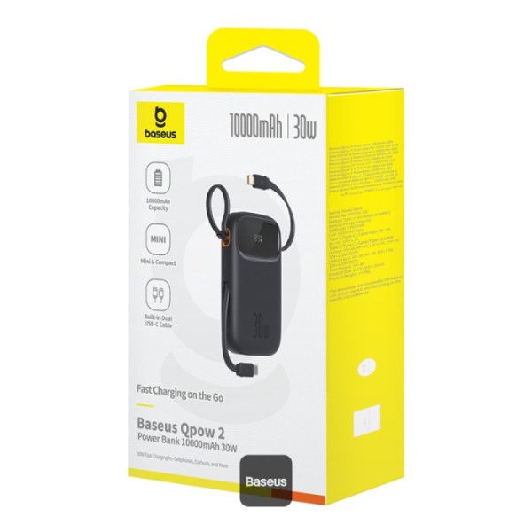 Baseus Qpow 2 Lithium Polymer (LiPo) 10000 mAh Black_3