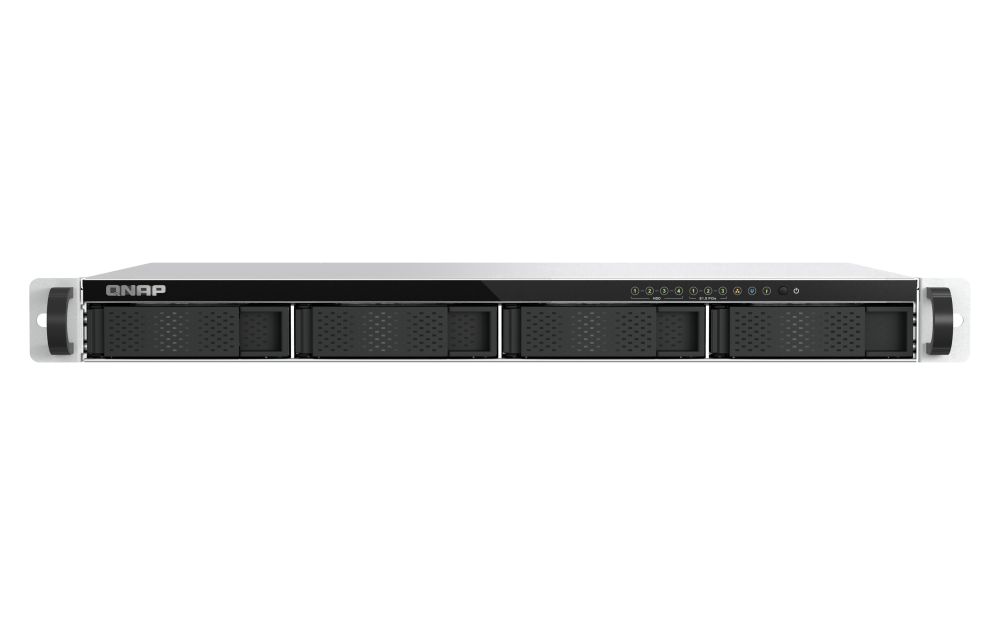 QNAP TS-h765eU-8G NAS Rack (1U) | Intel Atom X7405C | 8GB RAM | 4 x 3,5