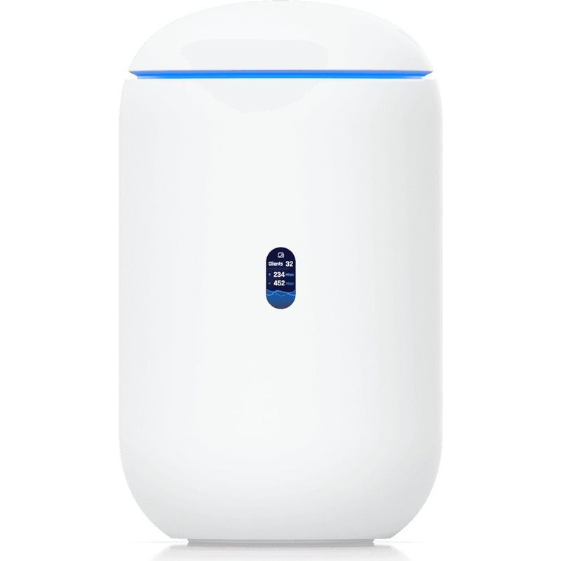 Ubiquiti UniFi UDR7-EU Dream Router 7 Desktop 10G Cloud Gateway with integrated WiFi 7, PoE switch, microSD storage, and full UniFi application support, 10G SFP+ and (1) 2.5 GbE RJ45 WAN port, 64 GB microSD,_1