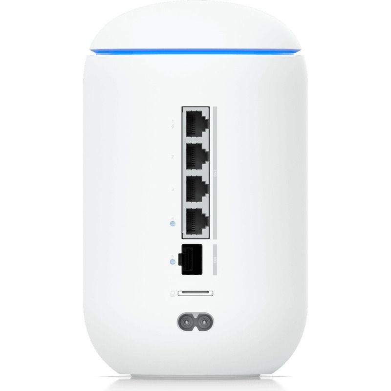 Ubiquiti UniFi UDR7-EU Dream Router 7 Desktop 10G Cloud Gateway with integrated WiFi 7, PoE switch, microSD storage, and full UniFi application support, 10G SFP+ and (1) 2.5 GbE RJ45 WAN port, 64 GB microSD,_2