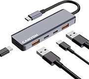 CANYON hub DS-18 5in1 USB-C Grey_1