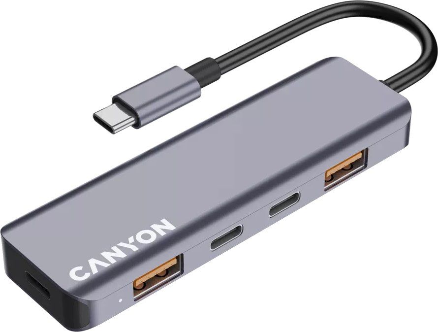 CANYON hub DS-18 5in1 USB-C Grey_2