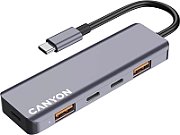 CANYON hub DS-18 5in1 USB-C Grey_2