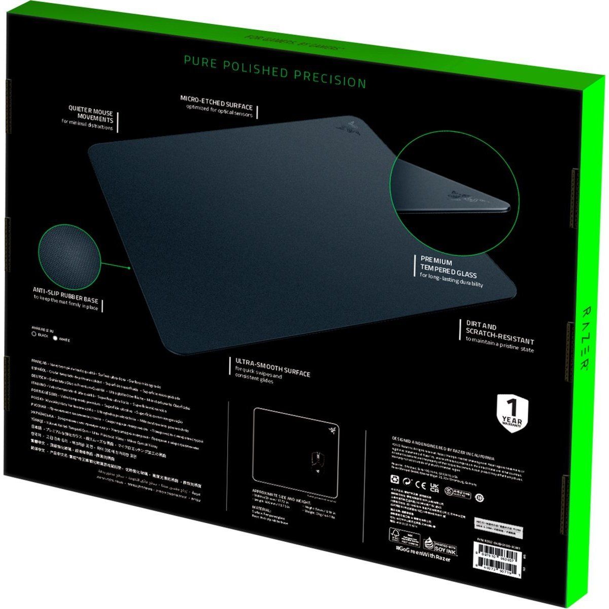 RAZER ATLAS TEMPERED GLASS LARGE BLACK_2