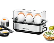 Rommelsbacher Egg Stove stainless steel 1-6 16 Eggs silver ER 600 (ER 600)_1