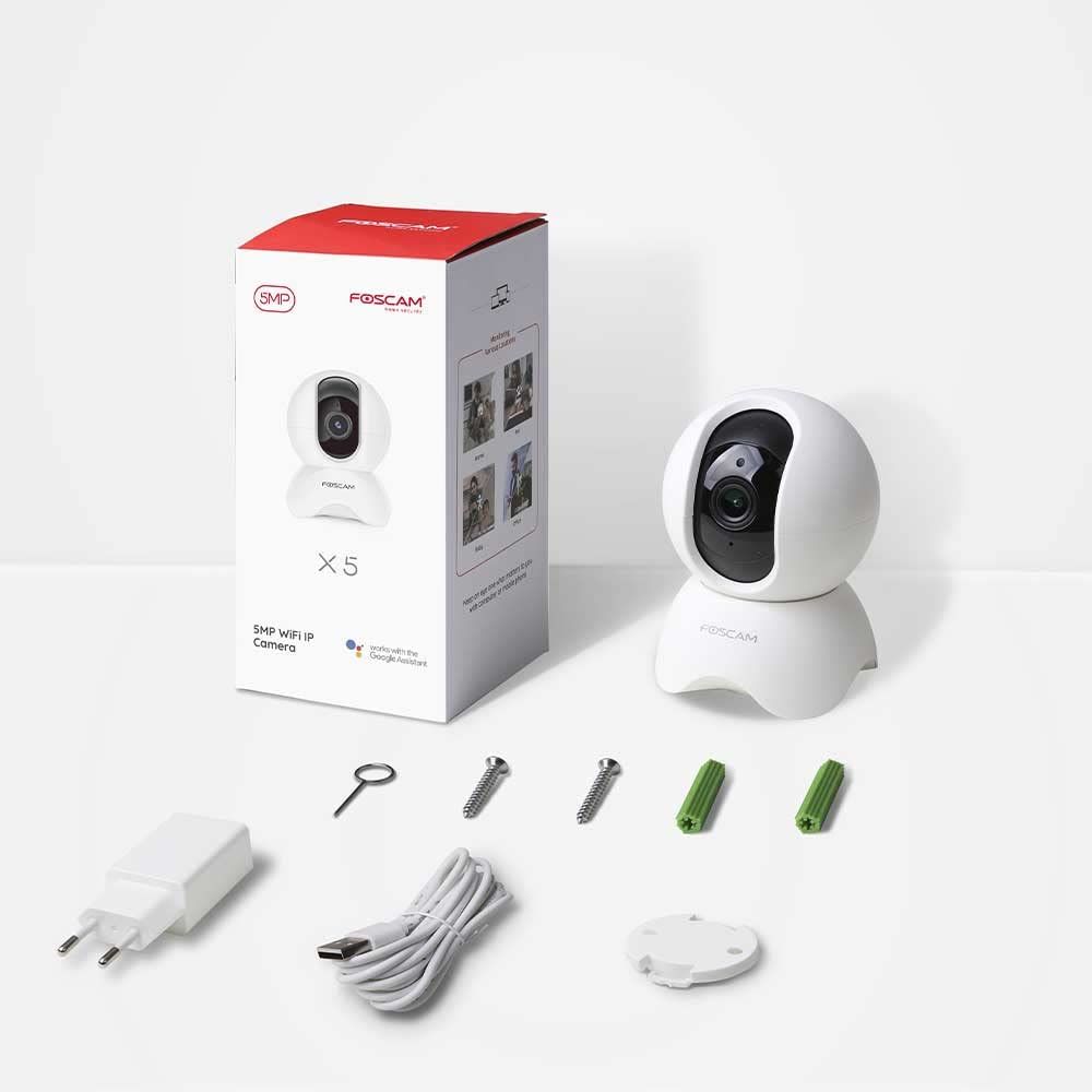 Foscam X5-WB Bulb IP security camera Indoor 2560 x 1920 pixels Desk_1