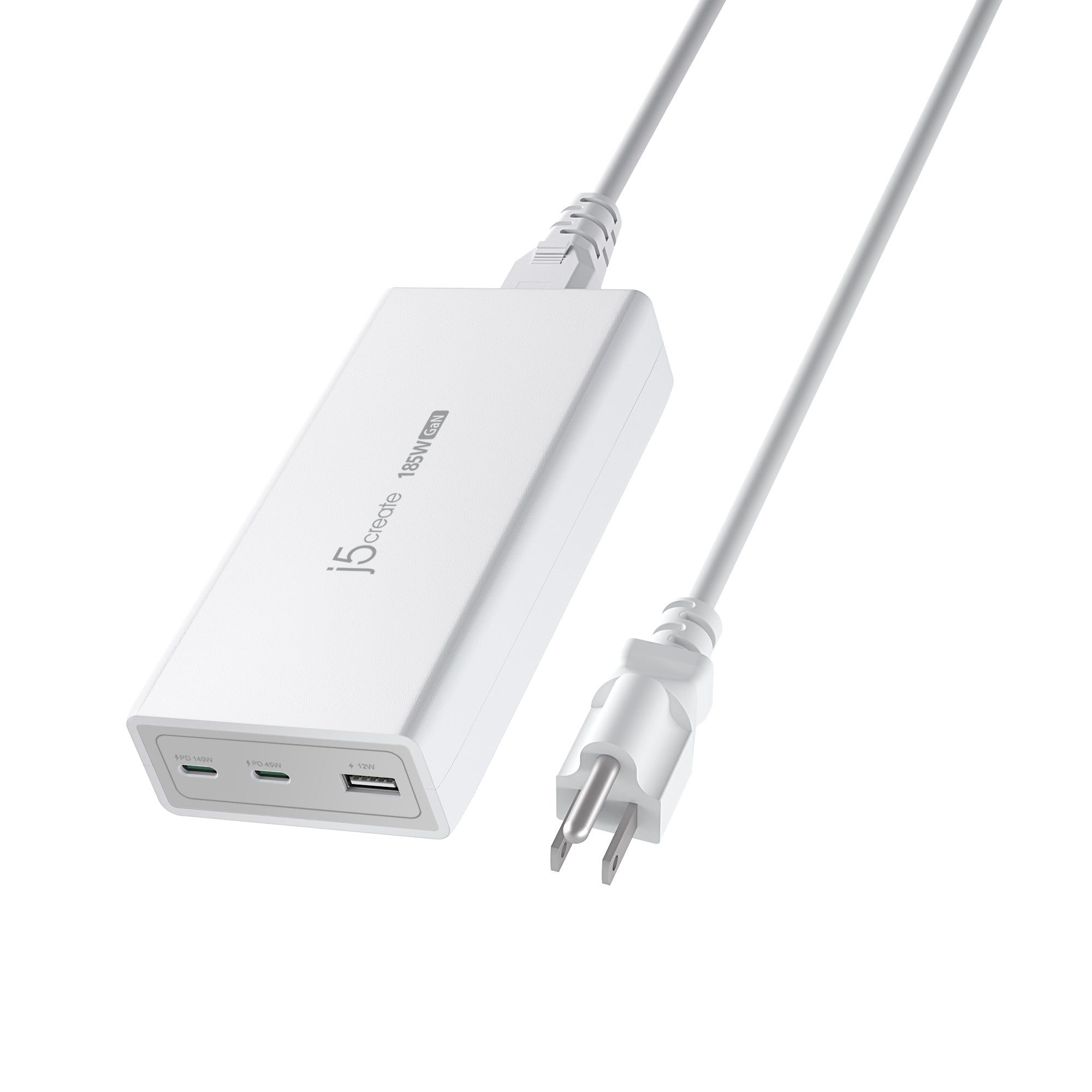 185W GAN PD 3.1 USB-C 3-PORT/UK PLUG CHARGER_1