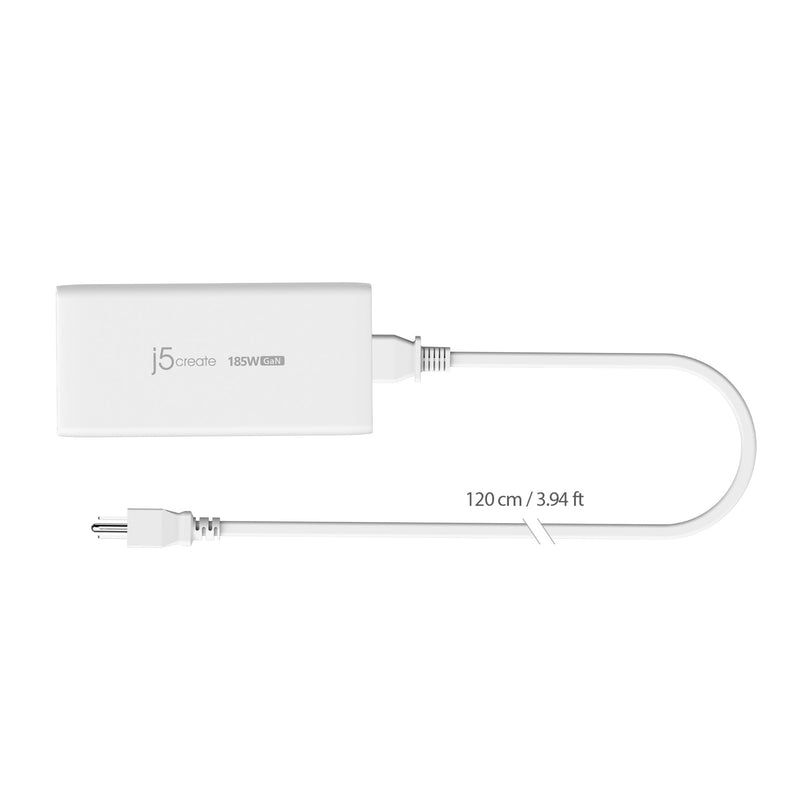 185W GAN PD 3.1 USB-C 3-PORT/UK PLUG CHARGER_2