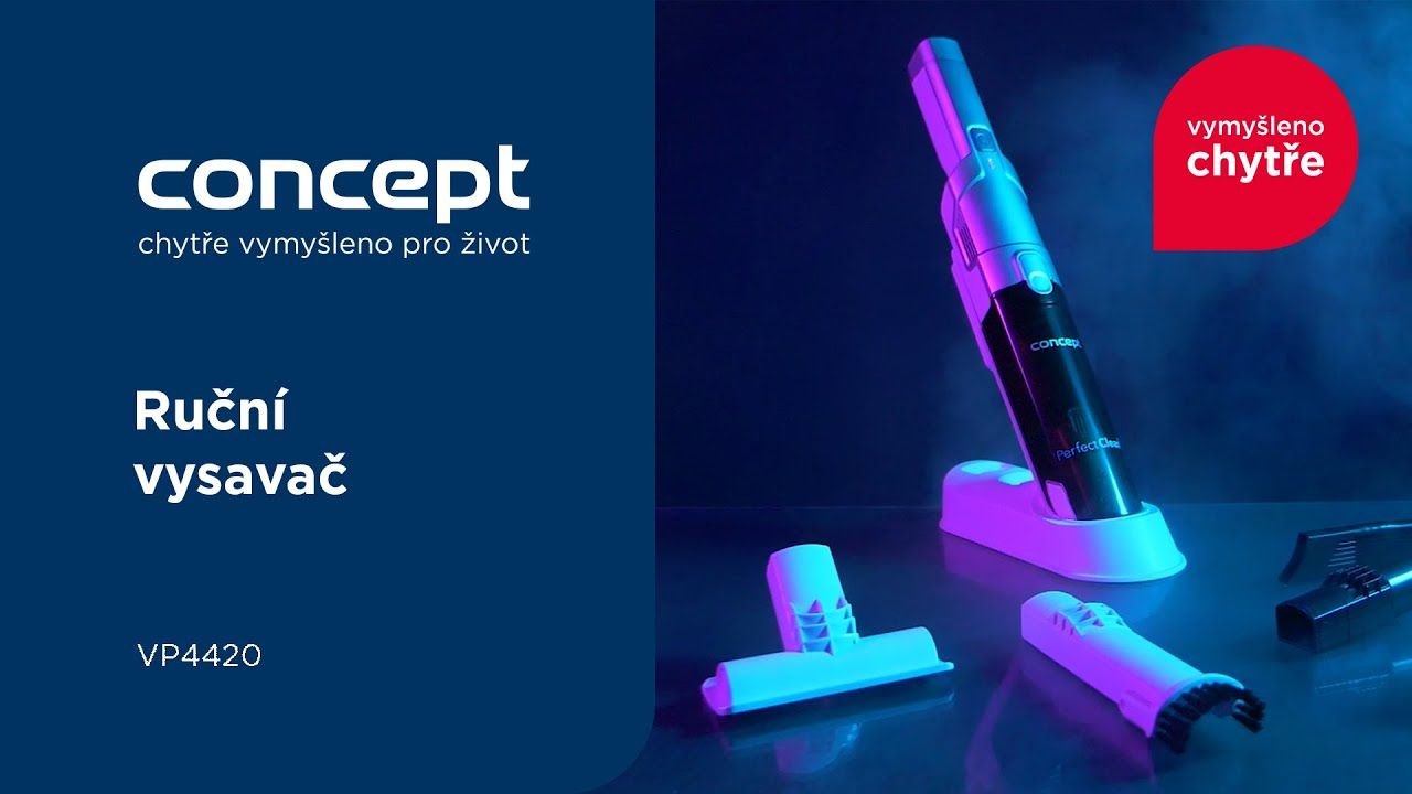 Concept VP4420 handheld vacuum Grey Bagless_4