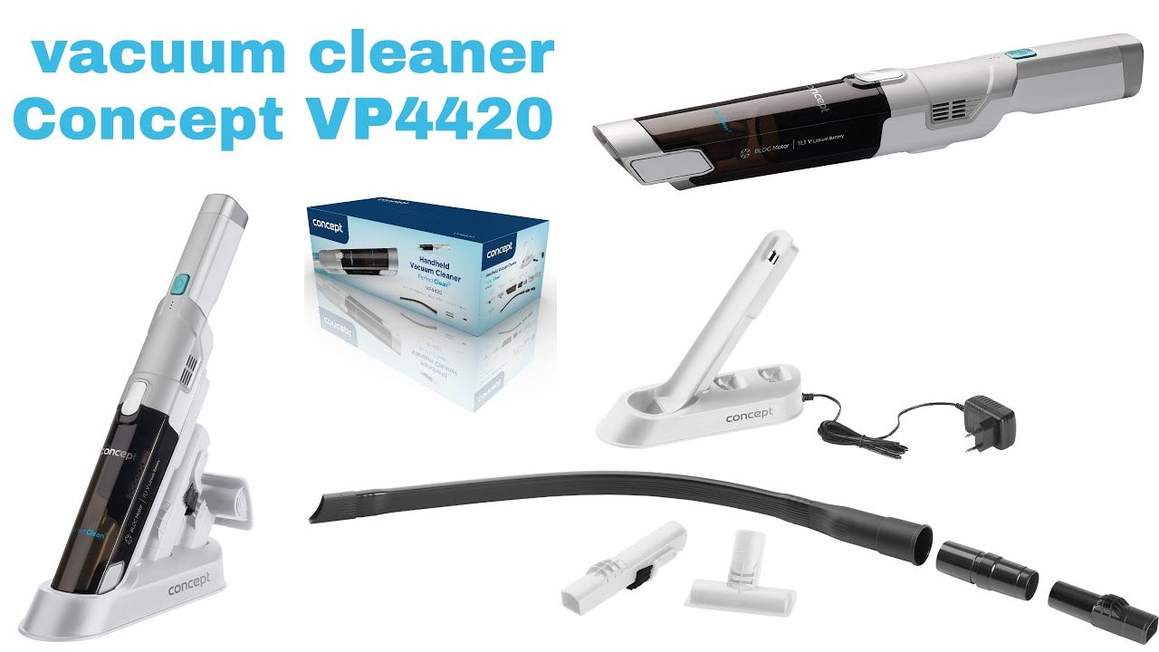 Concept VP4420 handheld vacuum Grey Bagless_6