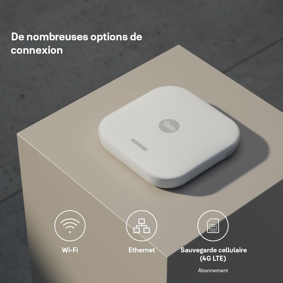 Yale AL-SK1-1A-EU security alarm system Wi-Fi White_4