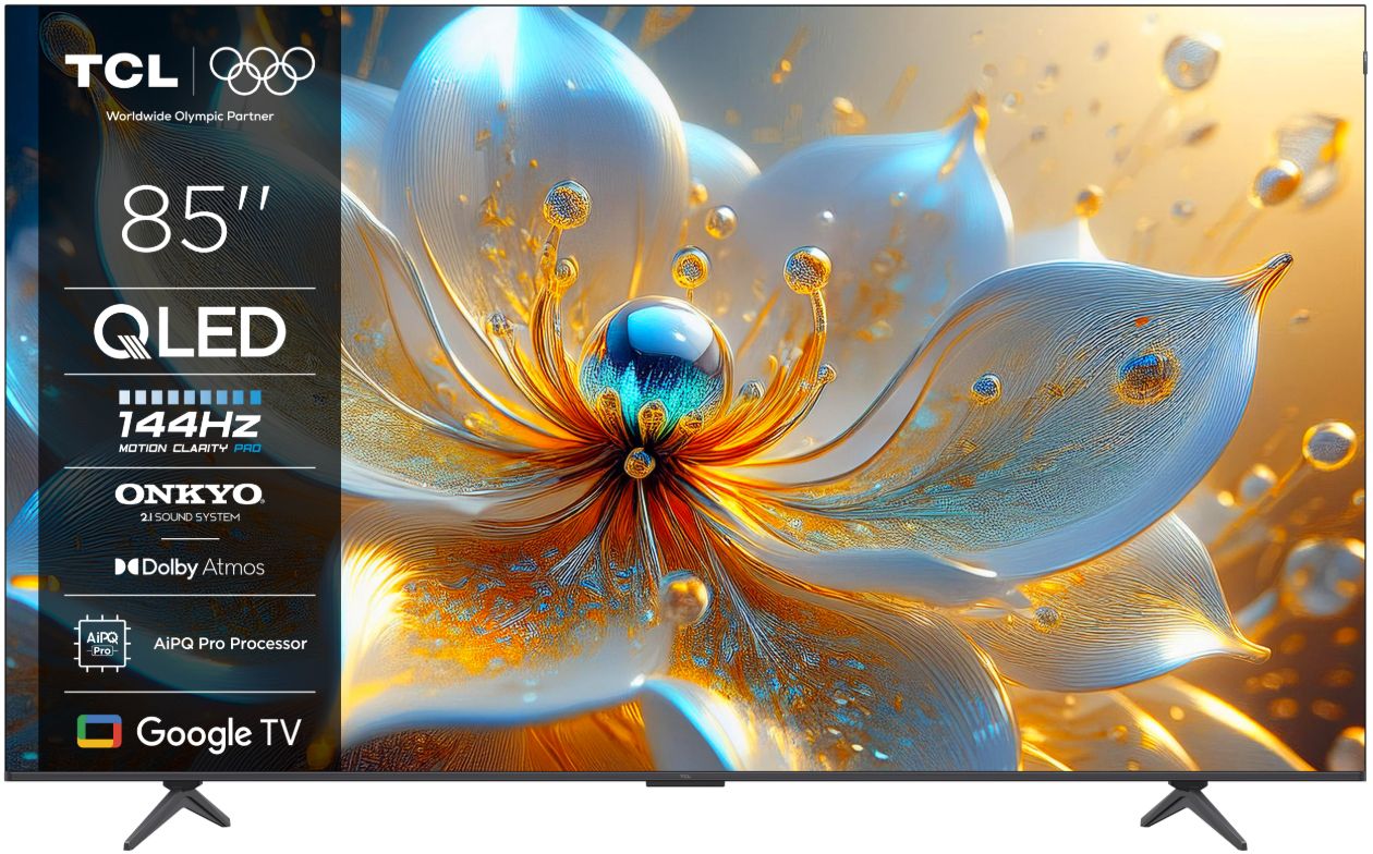 Televizor TCL QLED 85T8C, 215 cm, Smart Google TV, 4K Ultra HD, (Model 2025)_1