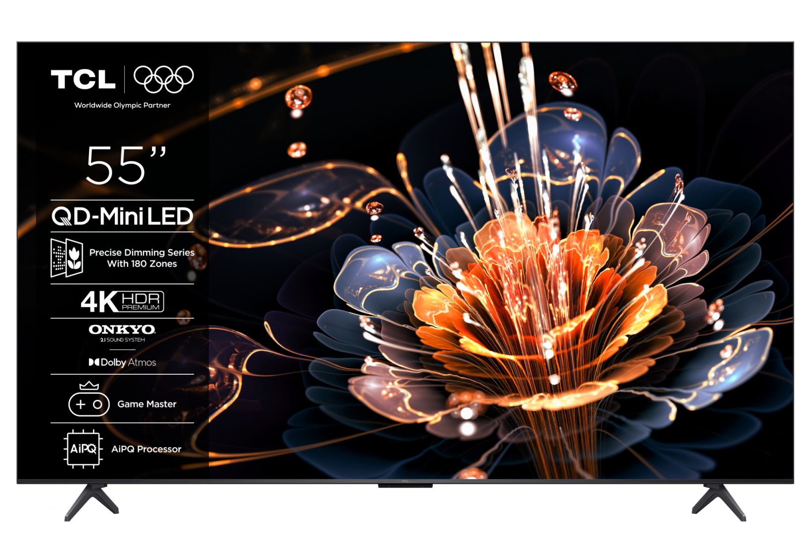 Televizor TCL Mini LED 55C61KS, 139 cm, Smart Google TV, 4K Ultra HD, (Model 2025)_1