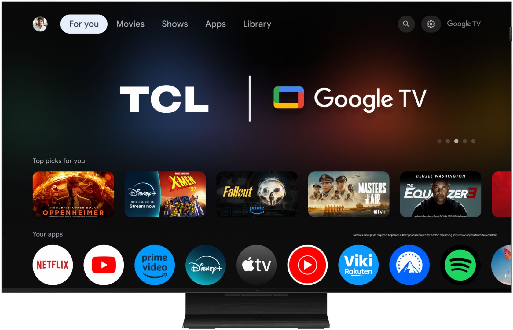 Televizor TCL Mini LED 50Q7C, 126 cm, Smart Google TV, 4K Ultra HD, (Model 2025)_4
