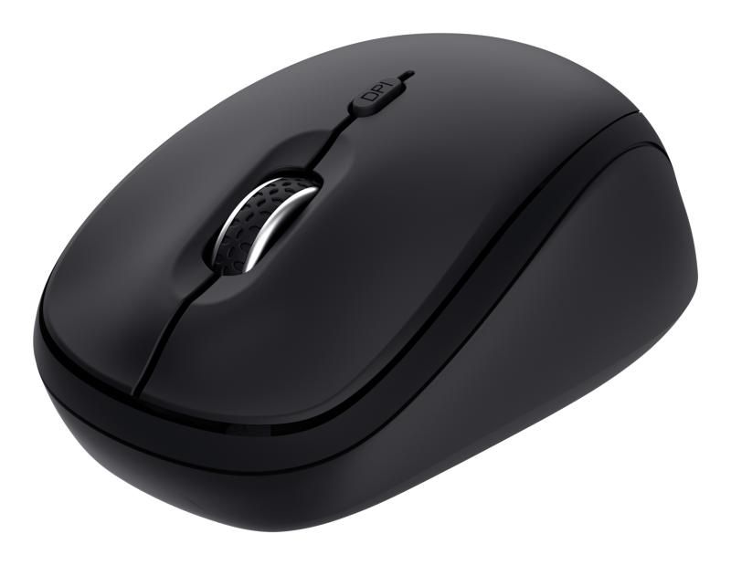 Mouse wireless Trust Yvi, rezolutie maxima 1600 DPI, negru_2